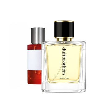 M323 Extrait de Parfum Flakon – würziger Unisex-Duft von Duftbrothers mit Hibiskus, Minze, Zimt, Leder und Amber